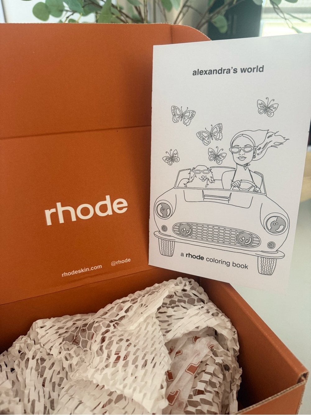 Rhode Alexandra’s World Coloring Book | Alexandra Leclerc Promo Gift